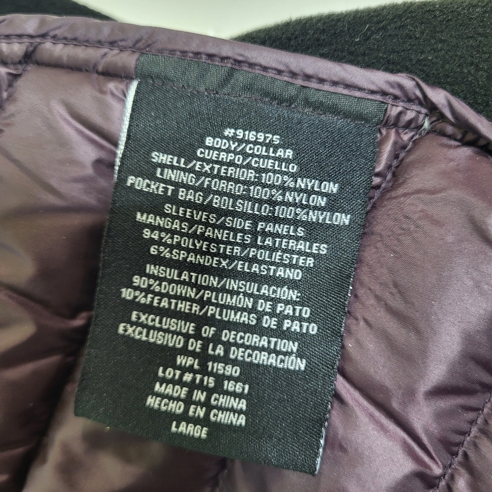 Weatherproof Purple and Black Puffer Jacket - Picture 5 of 5